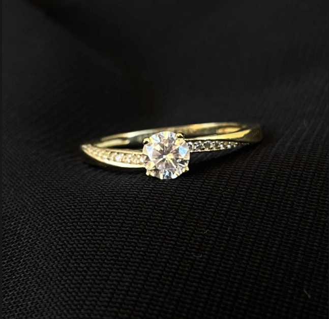 Anillo De Compromiso Oro 10K